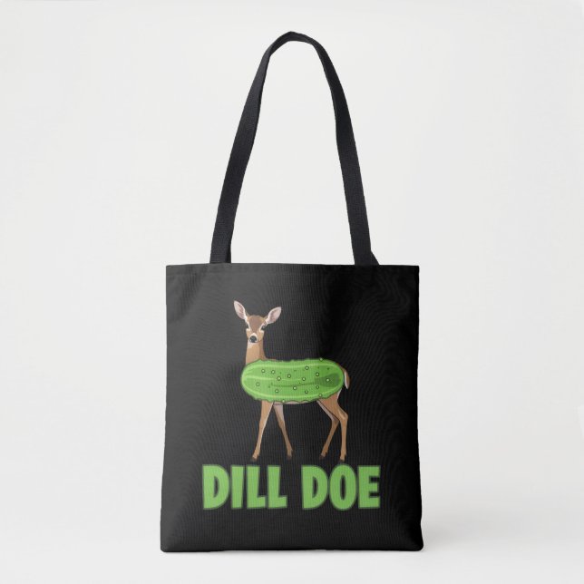 Bolsa Tote Dill Doe Funny Adult Humor Funny Nature Deer  (Frente)