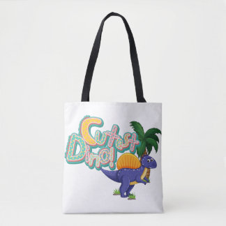 Bolsa Tote dino engraçado