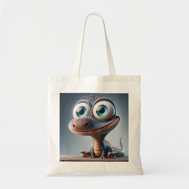 Bolsa Tote Dino Fofo (Frente)