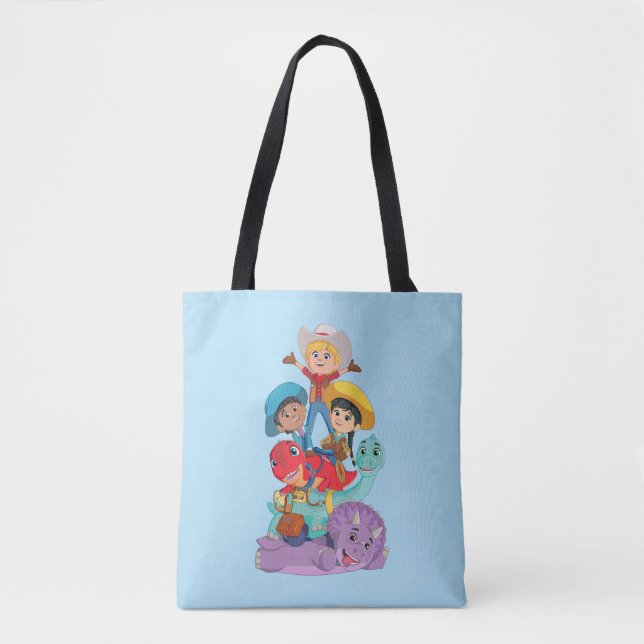Bolsa Tote Dino Ranch Friends (Frente)