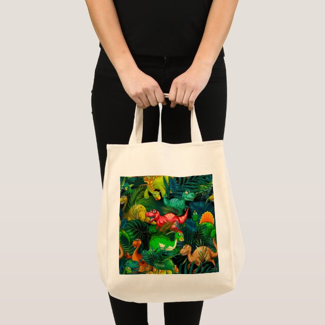 Bolsa Tote Dinossaur Park (Frente (produto))