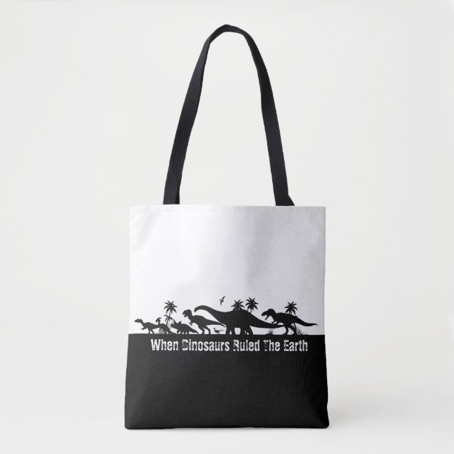 Bolsa Tote Dinossaur Silhouettes (Frente)