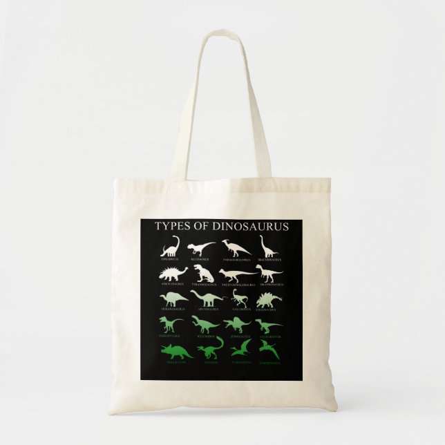 Bolsa Tote dinossauro (Frente)