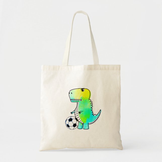 Bolsa Tote Dinossauro Bonito Adora Cana-de-Água (Frente)