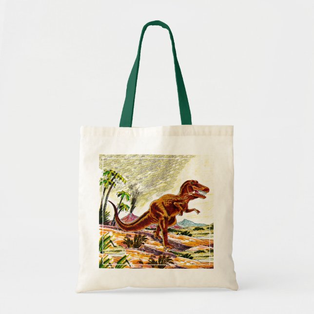Bolsa Tote Dinossauro de Rex do tiranossauro (Frente)