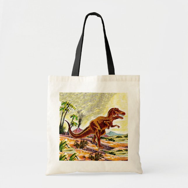 Bolsa Tote Dinossauro de Rex do tiranossauro (Frente)