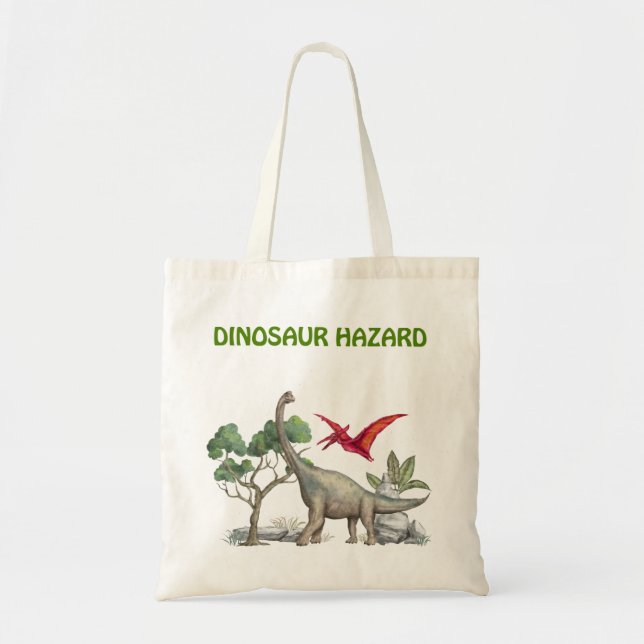 Bolsa Tote Dinossauro Hazard (Frente)
