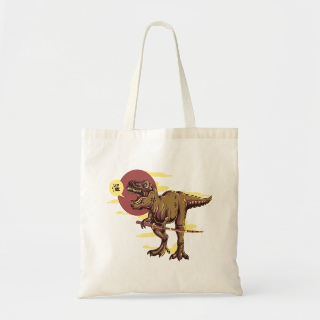Bolsa Tote Dinossauro Japonês (Frente)
