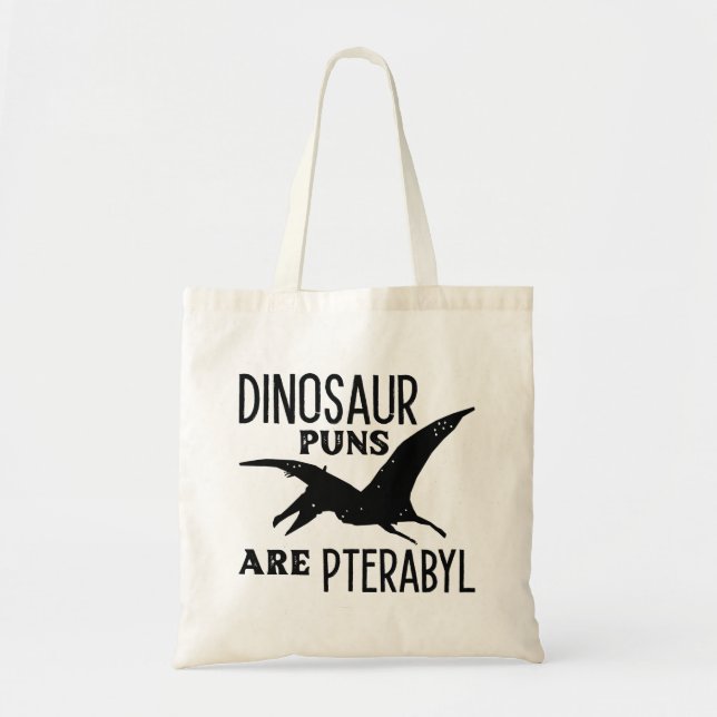 Bolsa Tote Dinossauros São Pterabil (Frente)