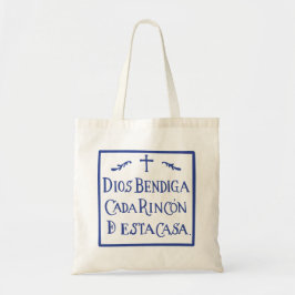 Bolsa Tote Dios bendiga cada rincon