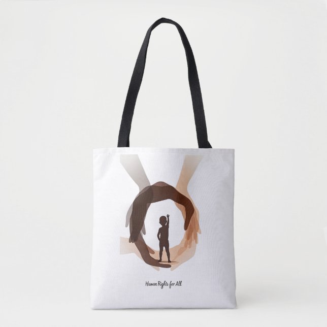 Bolsa Tote Direitos Humanos para Todos – Círculo de Diversida (Frente)