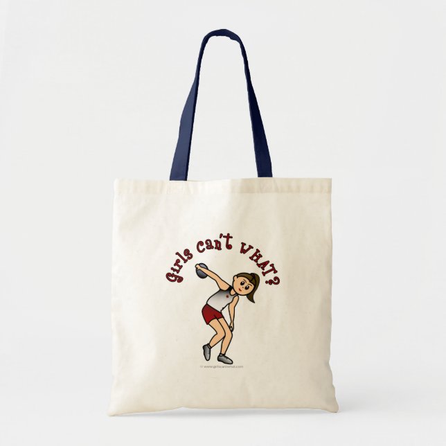 Bolsa Tote Disco das mulheres leves (Frente)