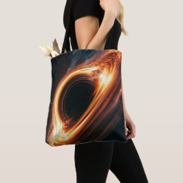 Bolsa Tote Disco de Acreção de Buraco Negro Supermassivo Arte