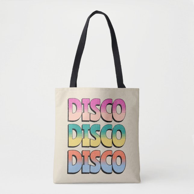 Bolsa Tote Disco Music (Frente)