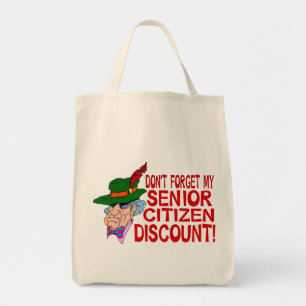 Bolsa Tote Disconto do idoso
