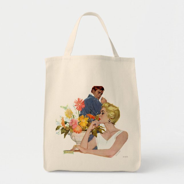Bolsa Tote Discussão do aniversário (Frente)