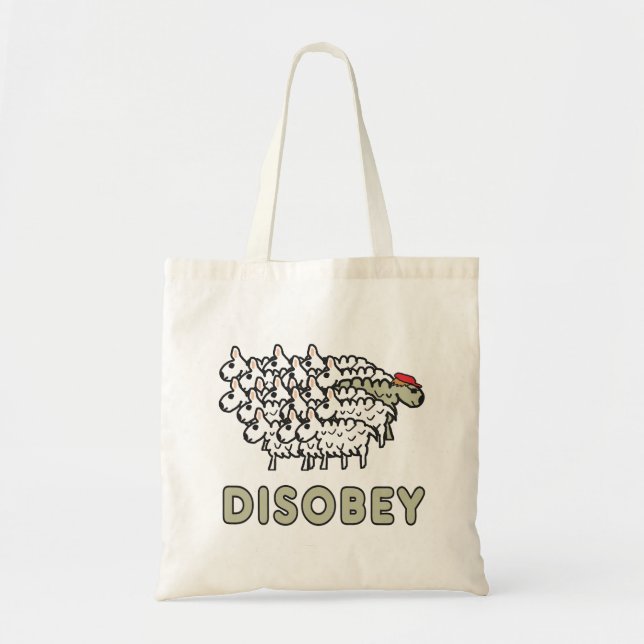 Bolsa Tote Disobey (Frente)
