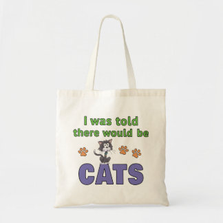 Bolsa Tote Disseram-me que haveria GATOS