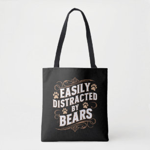 Bolsa Tote Distraído Facilmente Por Bears Gay Bear Pride