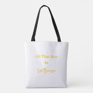 Bolsa Tote Distrito de Fillmore Jazz