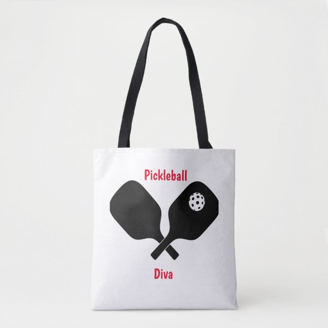Bolsa Tote Divã de Pickleball  (Frente)