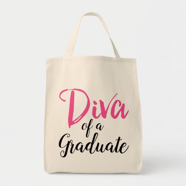 Bolsa Tote Diva de um Formando! (Frente)