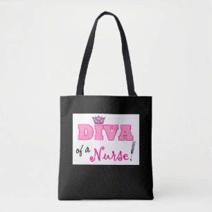 Bolsa Tote Diva de uma enfermeira