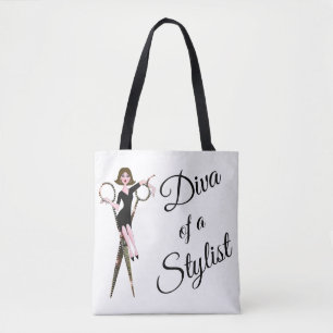Bolsa Tote "Diva de uma Lista Estilista"