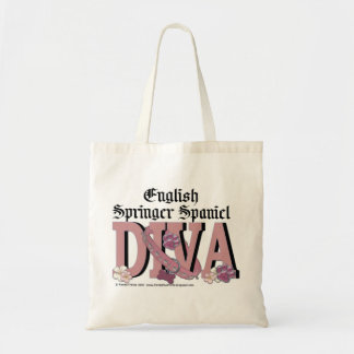 Bolsa Tote DIVA do Spaniel de Springer inglês