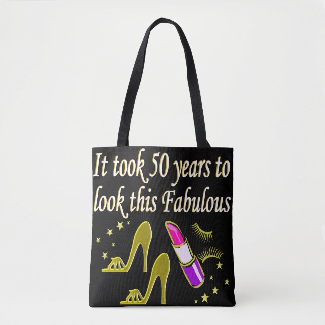 BOLSA TOTE DIVA FABULOSA DE 50 ANOS (Frente)