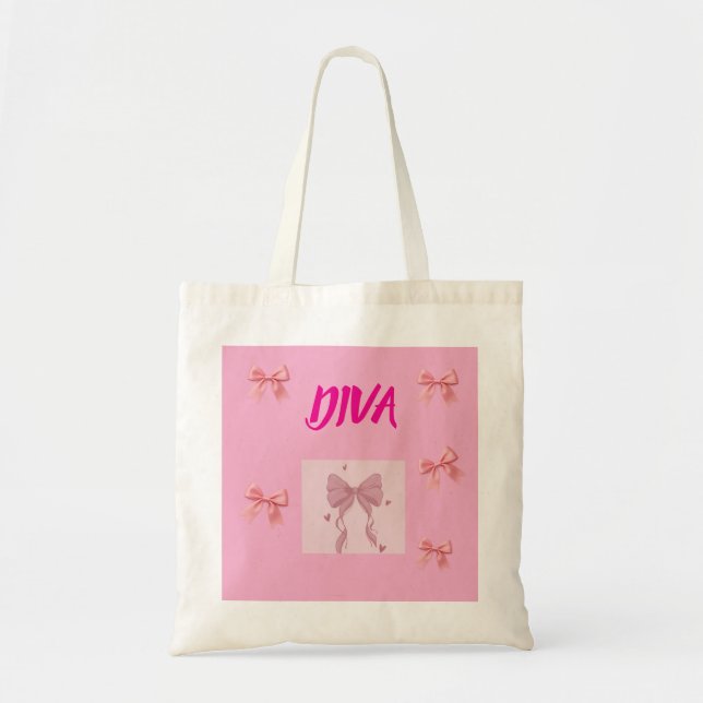 Bolsa Tote Diva Tote Bag (Frente)