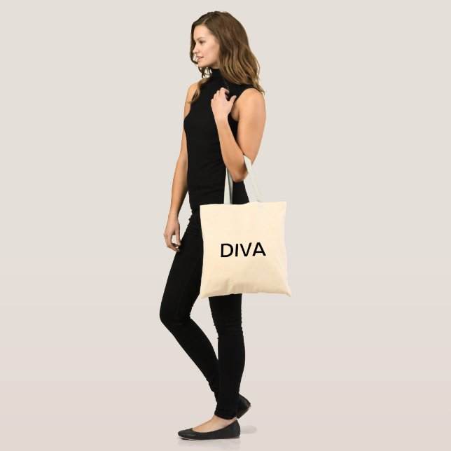 Bolsa Tote Diva-tote saco! (Frente (modelo))