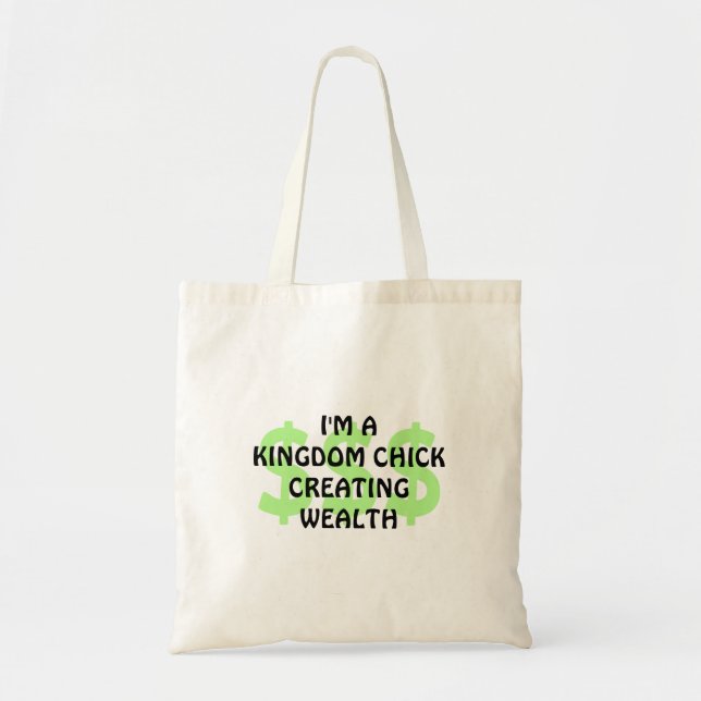 Bolsa Tote Diversão Christian KINGDOM PINTINHO Entrepreneur (Frente)