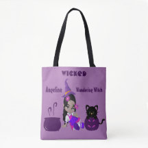 Diversão de bruxas roxas de bruxas perambulantes n