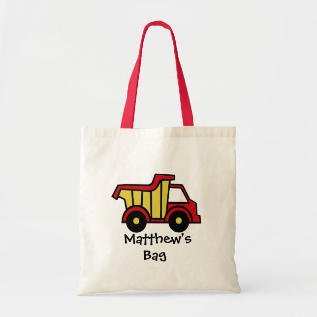 Bolsa Tote Diversão de Construção/ Despejo de Caminhão (Frente)