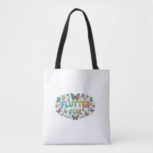 Bolsa Tote Diversão Flutter