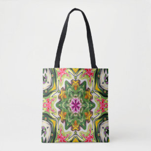 Bolsa Tote Diversão Jardim de Primavera......