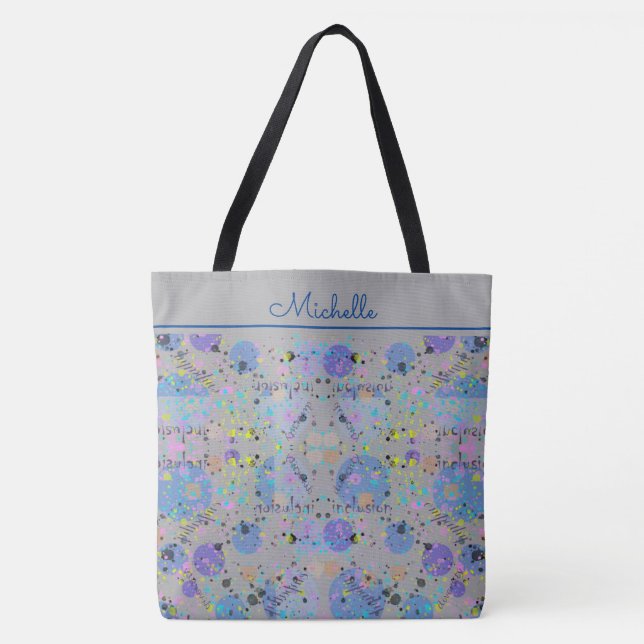 Bolsa Tote Diversidade Chic Monograma (Frente)