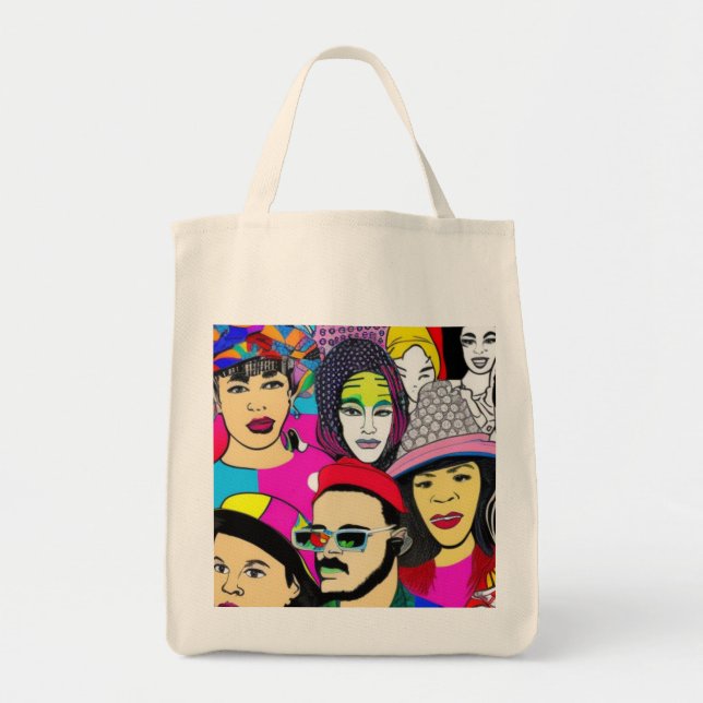 Bolsa Tote Diversidade é Diversão (Frente)