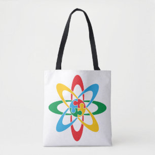 Bolsa Tote Diversidade e inclusão/Sensibilização para o Autis