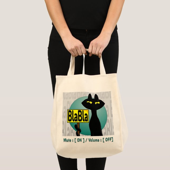 Bolsa Tote Divertida Bad Boogie - BlaBla (Frente (produto))