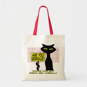 Bolsa Tote Divertida Bad Boogie - Você está faland