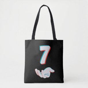 Bolsa Tote Divertido 67 Seis Sete Meme Casal Combinando 