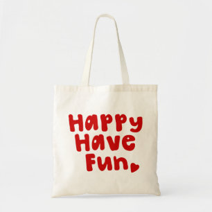 Bolsa Tote Divertido Ser Feliz