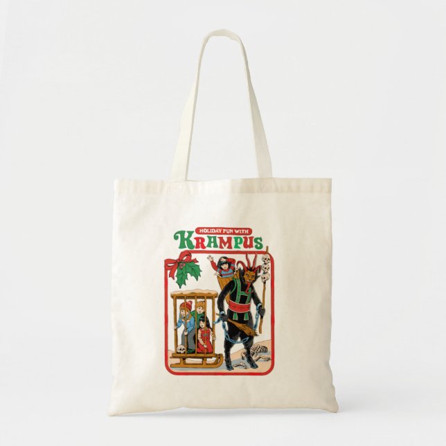 Bolsa Tote Divertimento com Krampus (Frente)
