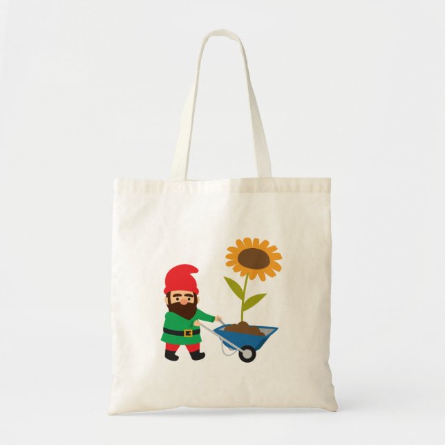 Bolsa Tote Divertimento dos gnomos do jardim (Frente)