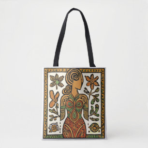 Bolsa Tote Divina Deusa da Terra Feminina