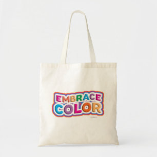 Bolsa Tote Divisa brilhante corajosa da cor do abraço