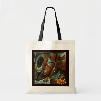 Bolsa Tote Divisão de Abstrato de Tempo