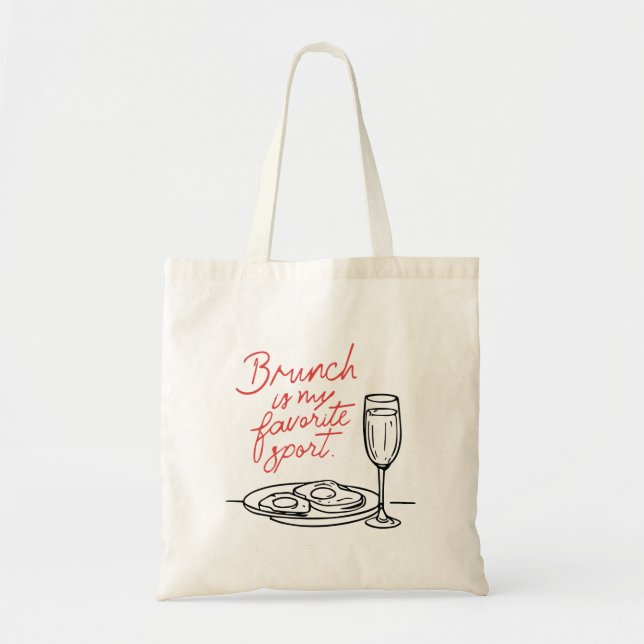Bolsa Tote Divórcio Brunch Amante Trendy Breakfast - Cota (Frente)